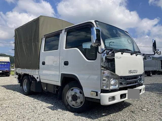 TRG-NJS85A：中古ダブルキャブ（Wキャブ）小型（2t・3t）エルフ 兵庫・香川・岡山納車対応！【中古トラックのトラック王国】