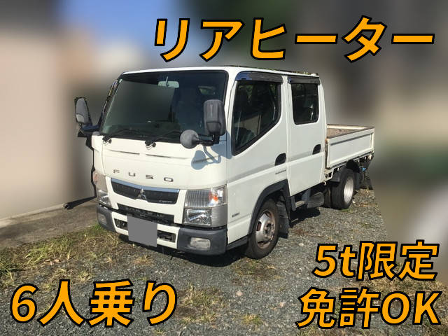 TPG-FBA00：中古ダブルキャブ（Wキャブ）小型（2t・3t）キャンターガッツ 鳥取・長崎・大分納車対応！【中古トラックのトラック王国】