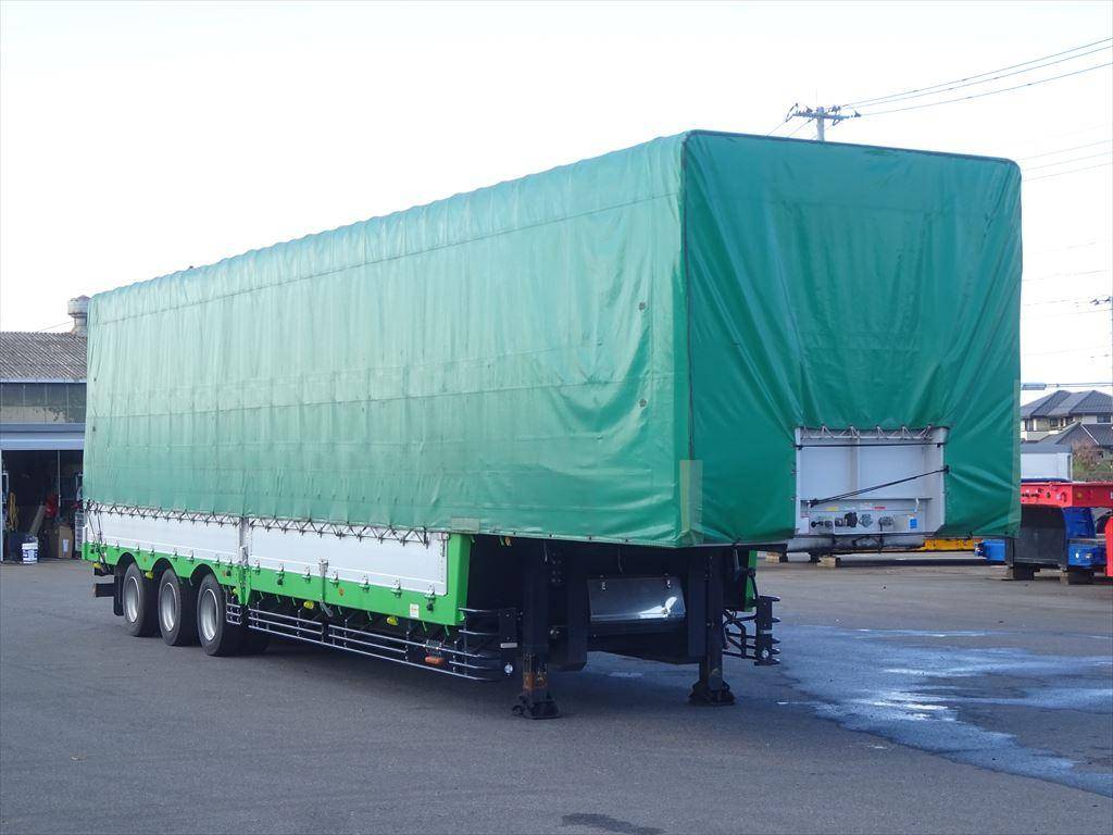 その他のメーカーその他の車種煽付平床式トレーラー大型（10t）[写真04]