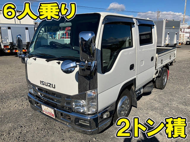 TRG-NJR85A：中古ダブルキャブ（Wキャブ）小型（2t・3t）エルフ 三重・愛知・石川納車対応！【中古トラックのトラック王国】