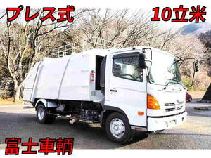 日野レンジャーパッカー車（塵芥車）2010年(平成22年)BKG-FC7JGYA