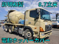 日野プロフィアミキサー車(コンクリートミキサー)大型(10t)