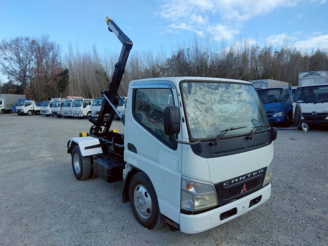 中古キャンターコンテナ専用車