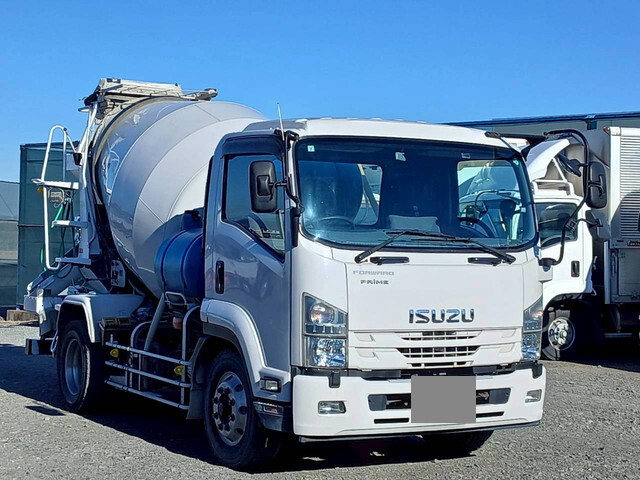 中古フォワードミキサー車(コンクリートミキサー)